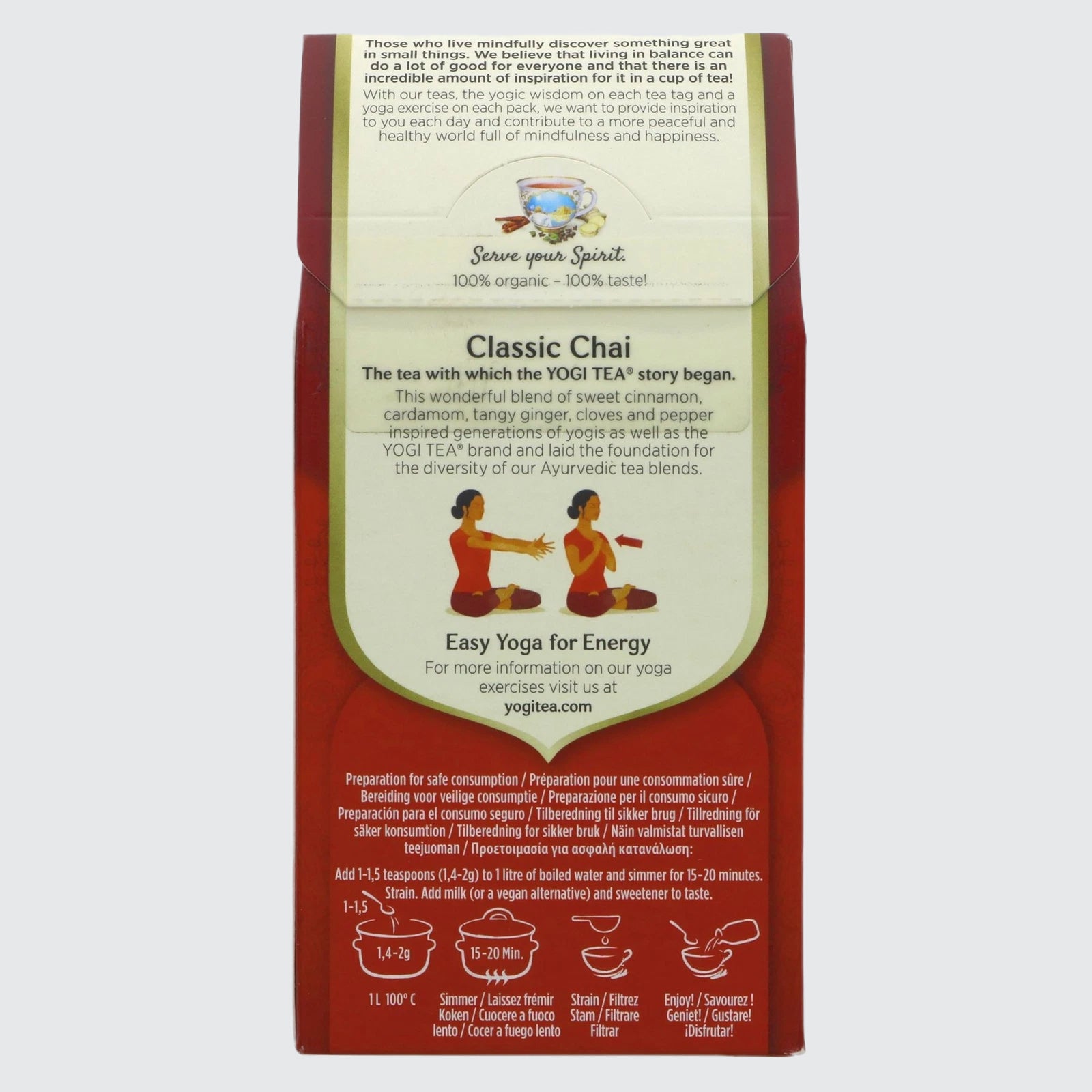 Organic Classic Chai Teabags
