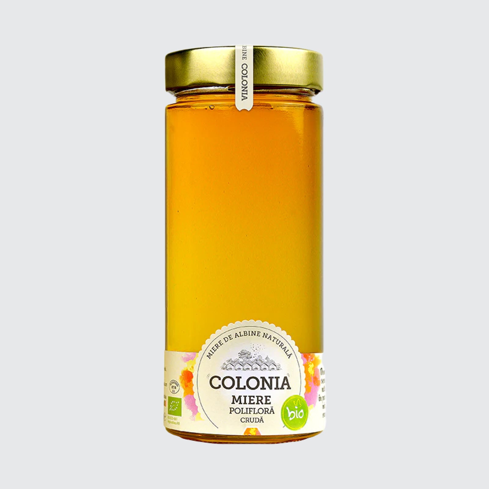 Organic Colonia Polifloral Raw Honey