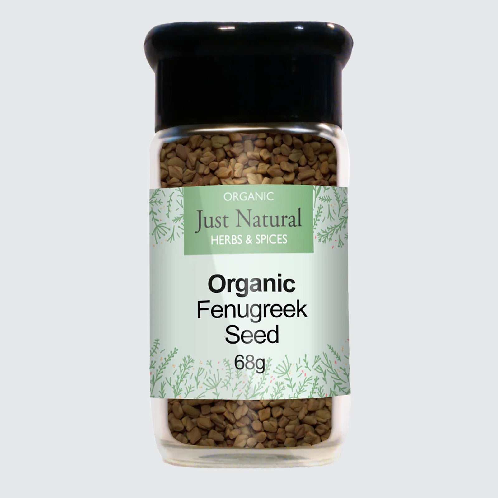 Organic Fenugreek Seed (Glass Jar)