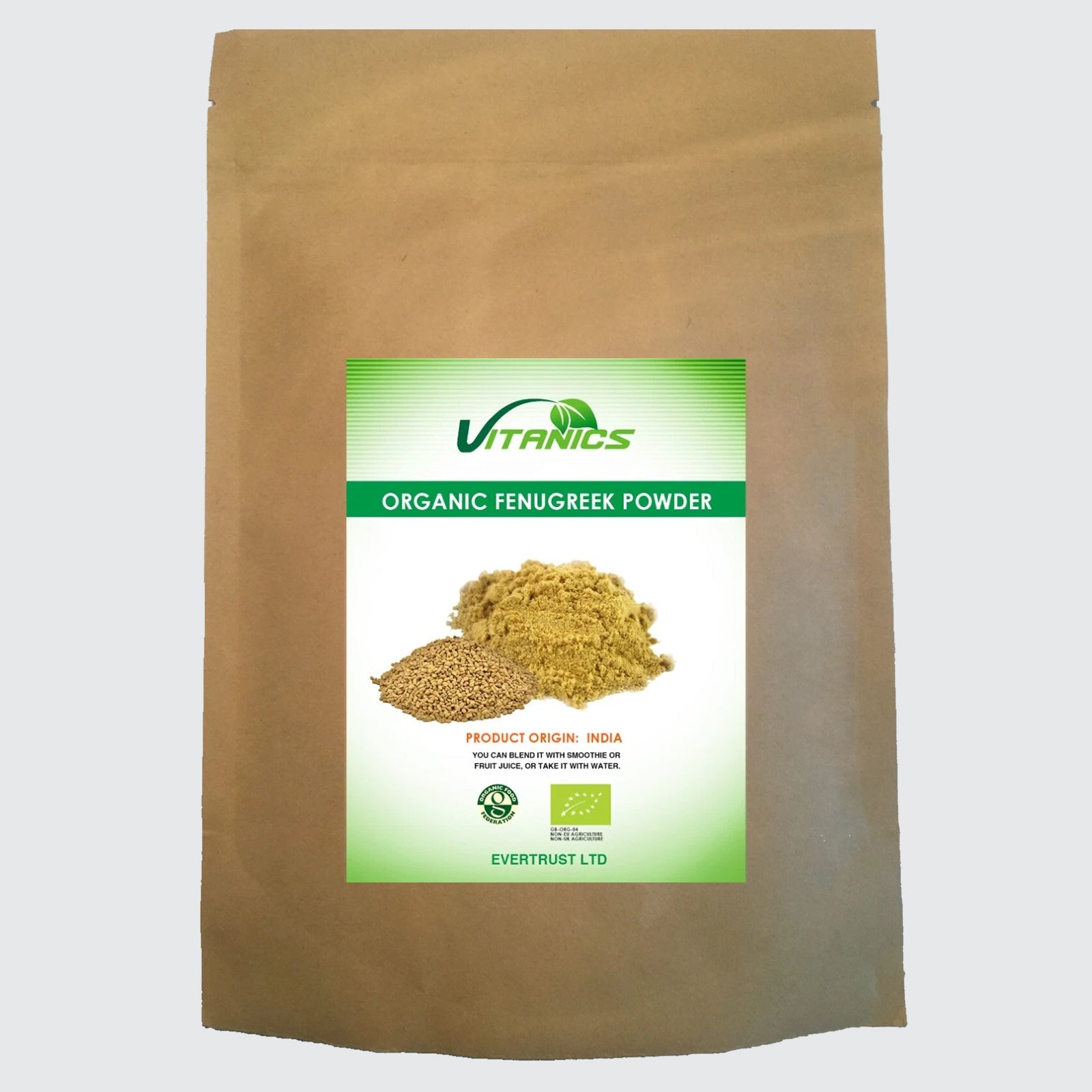 Organic Fenugreek Seeds Powder - 100% Certified