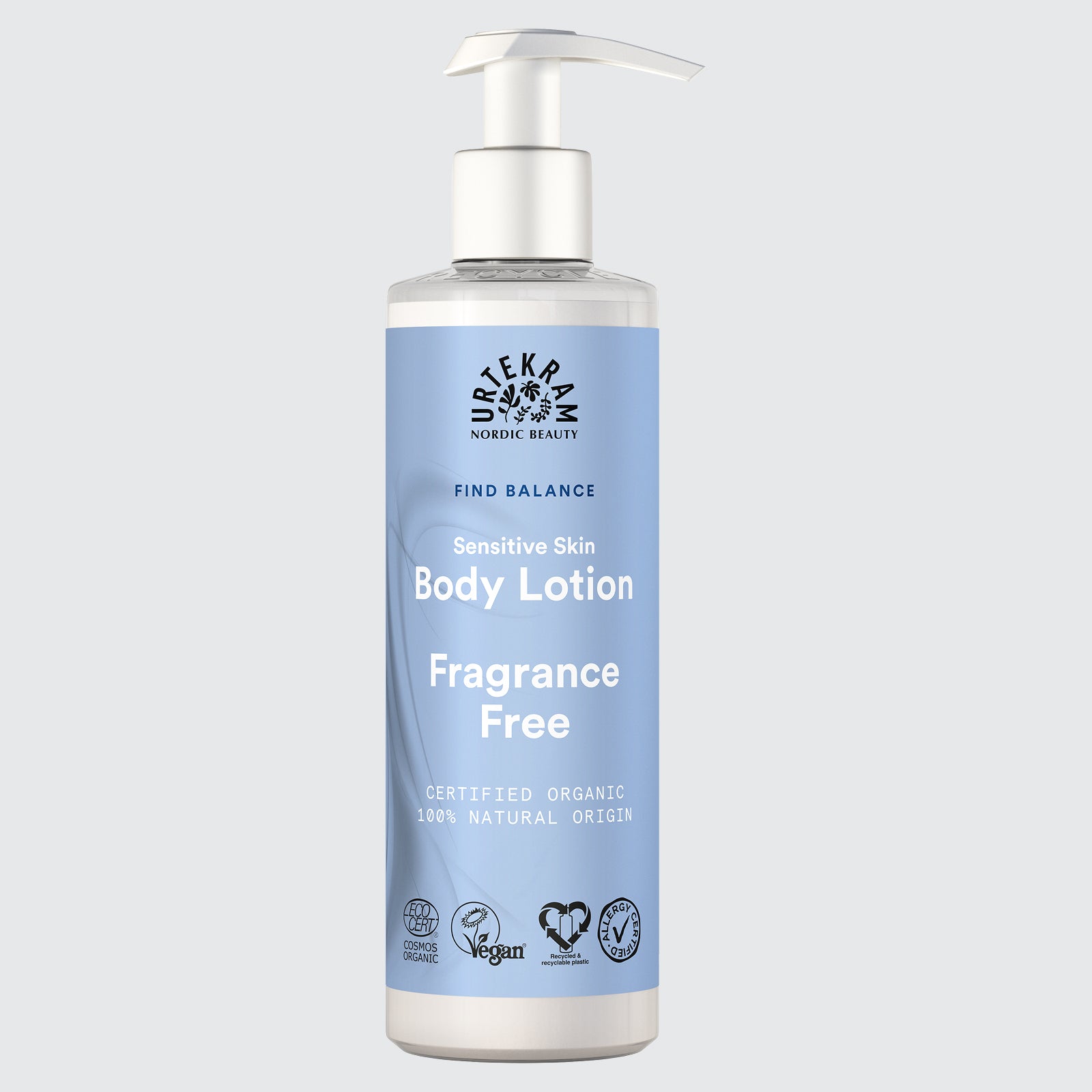 Organic Fragrance Free Body Lotion for Sensitive Skin