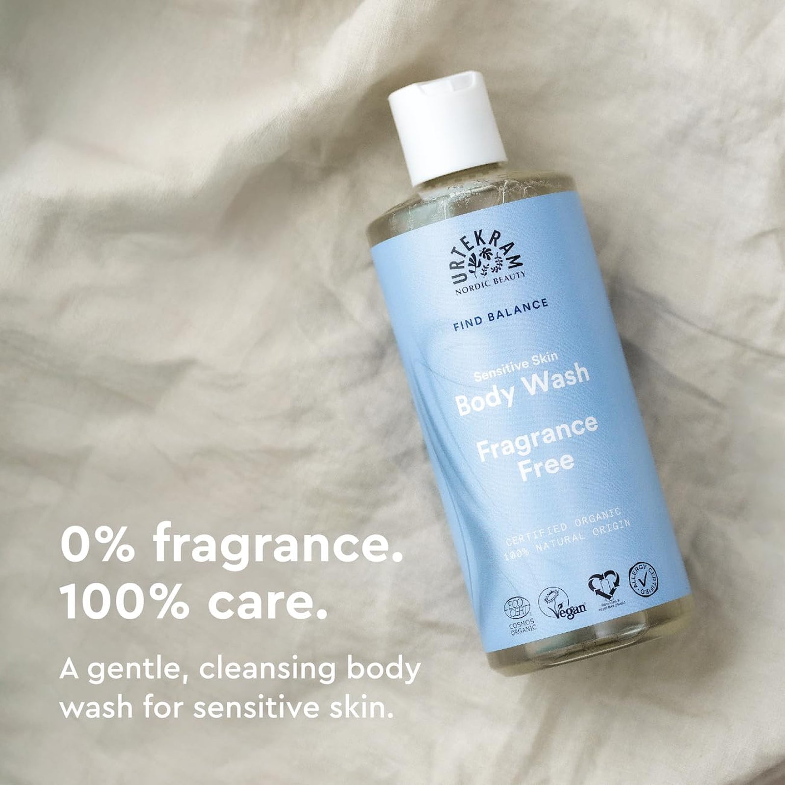 Organic Fragrance Free Body Wash for Sensitive Skin