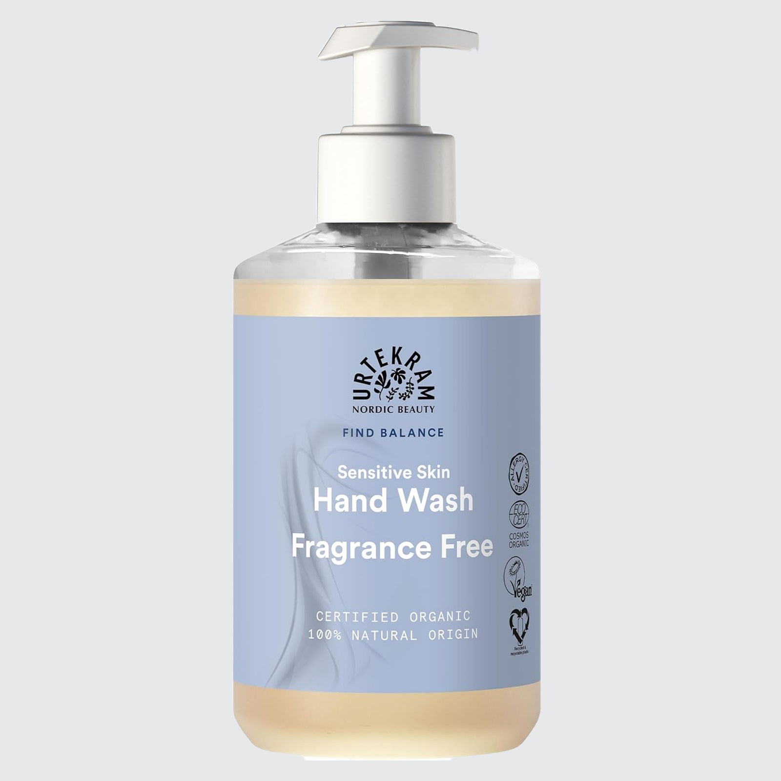 Organic Fragrance Free Hand Wash for Sensitive Skin
