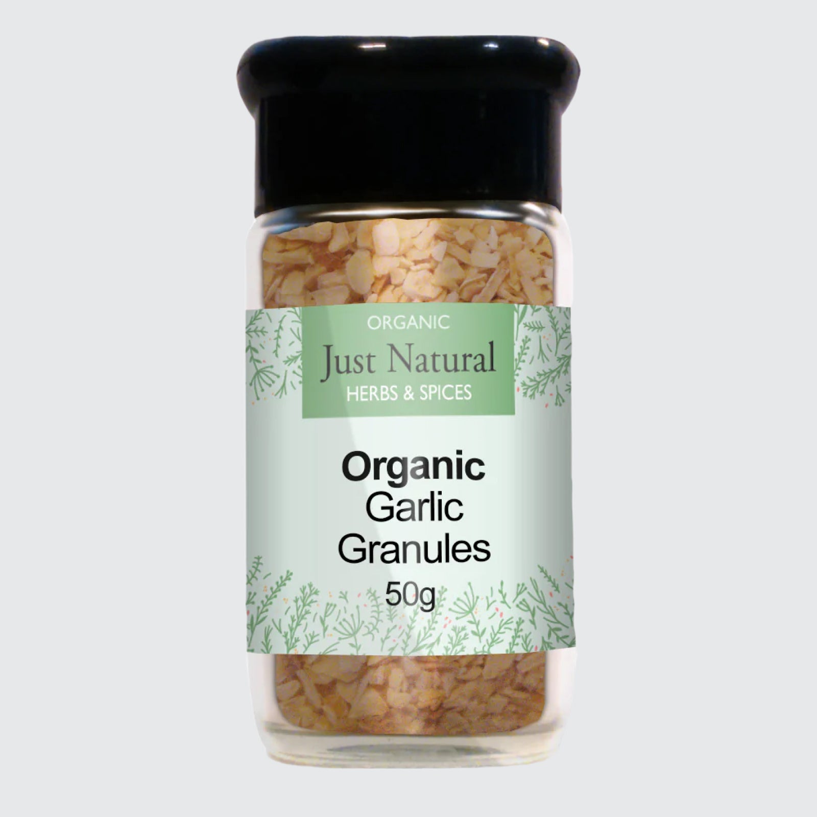 Organic Garlic Granules (Glass Jar)