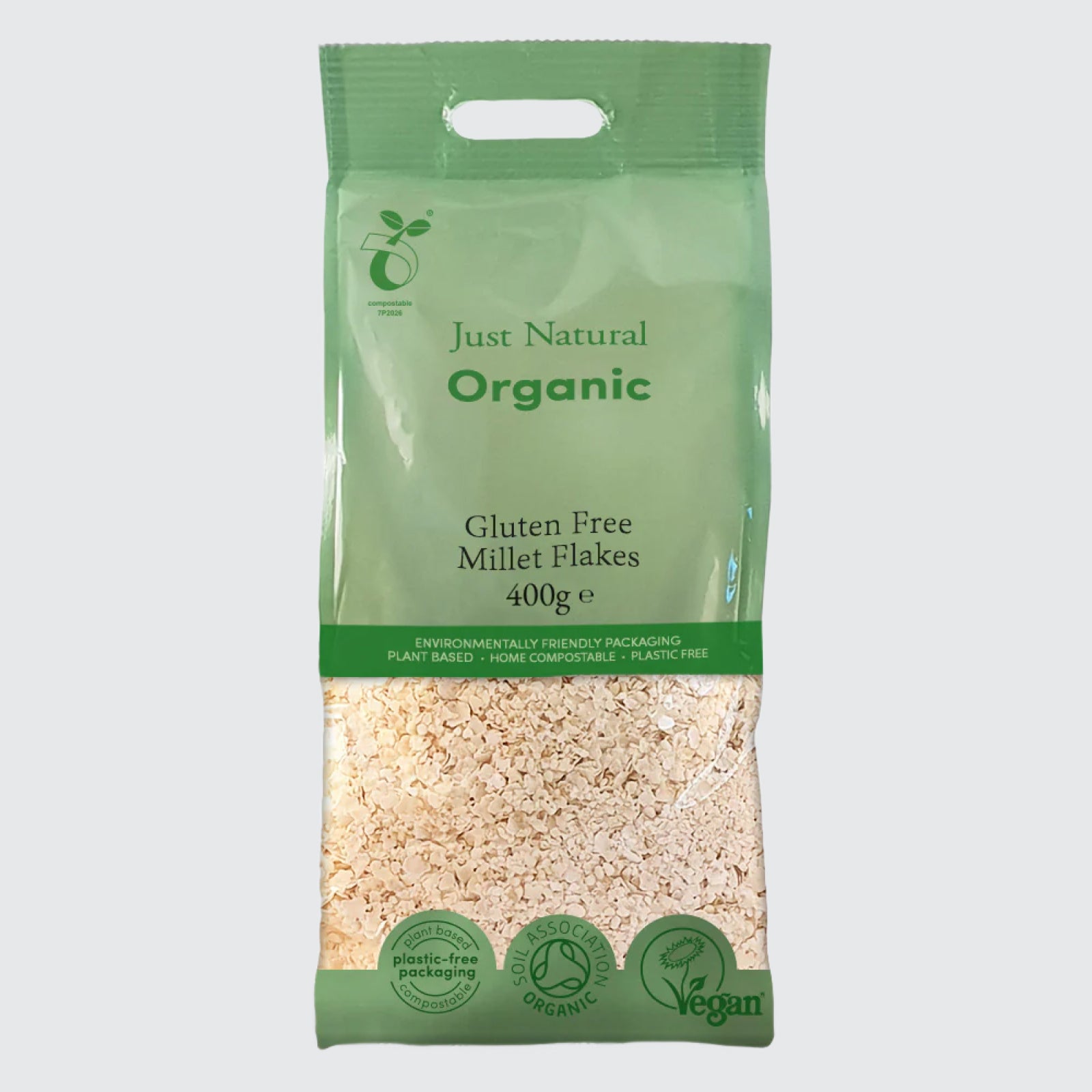 Organic Gluten Free Millet Flakes