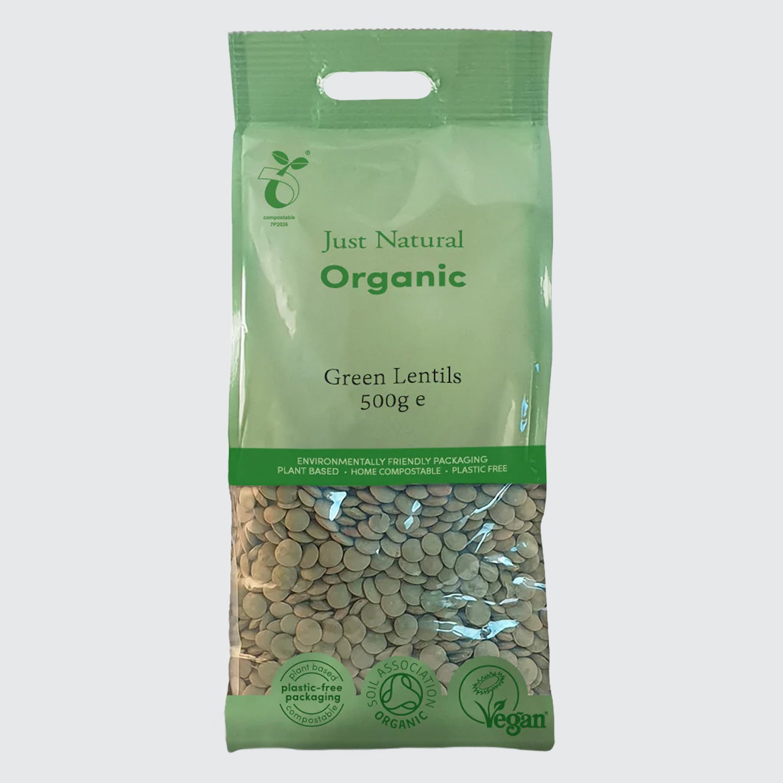 Organic Green Lentils