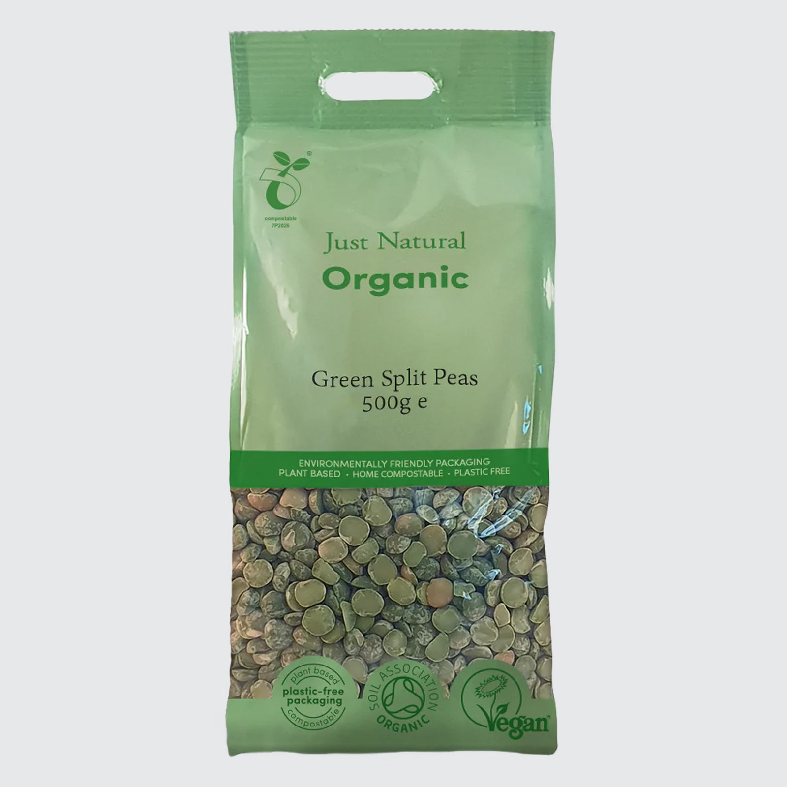 Organic Green Split Peas