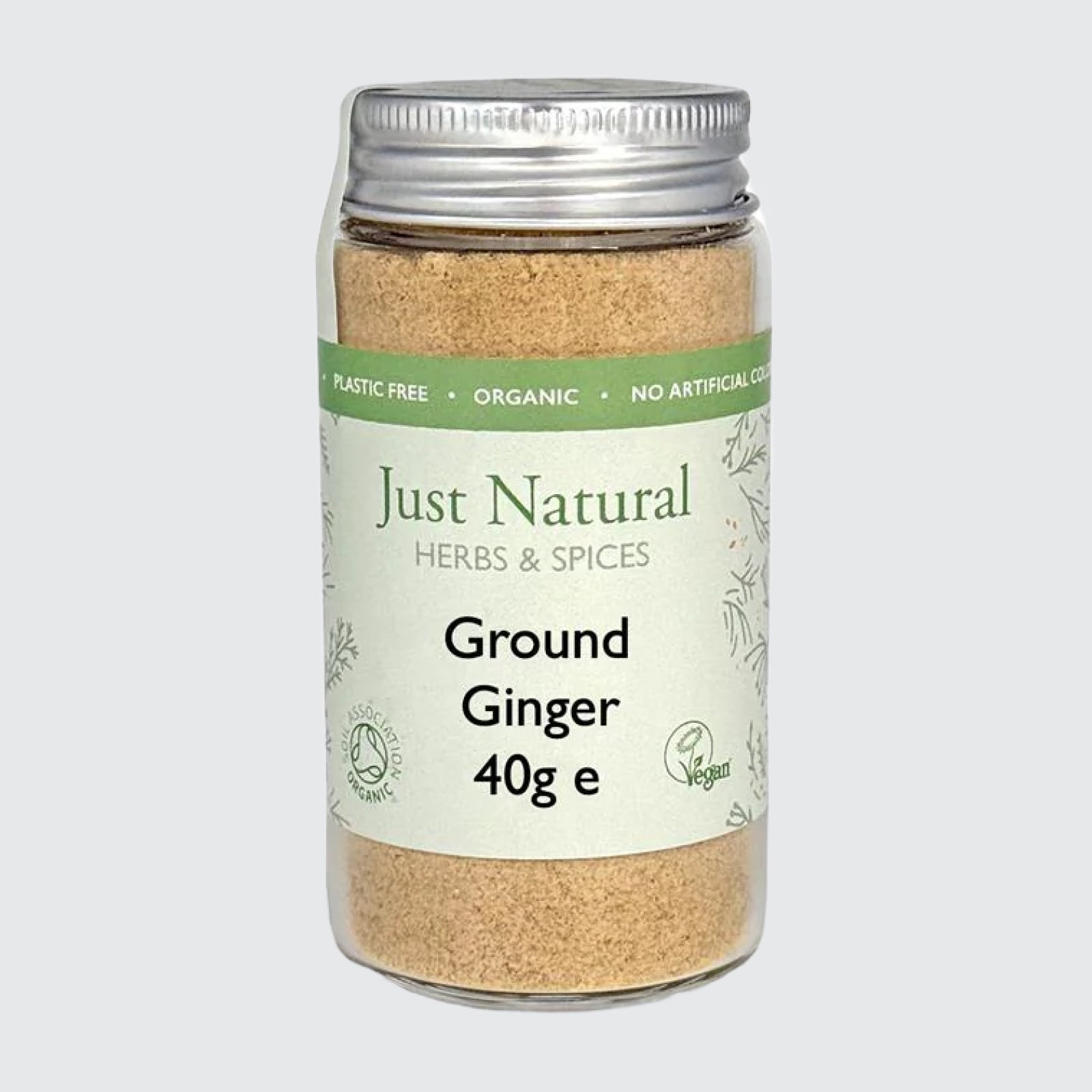 Organic Ground Ginger (Glass Jar)