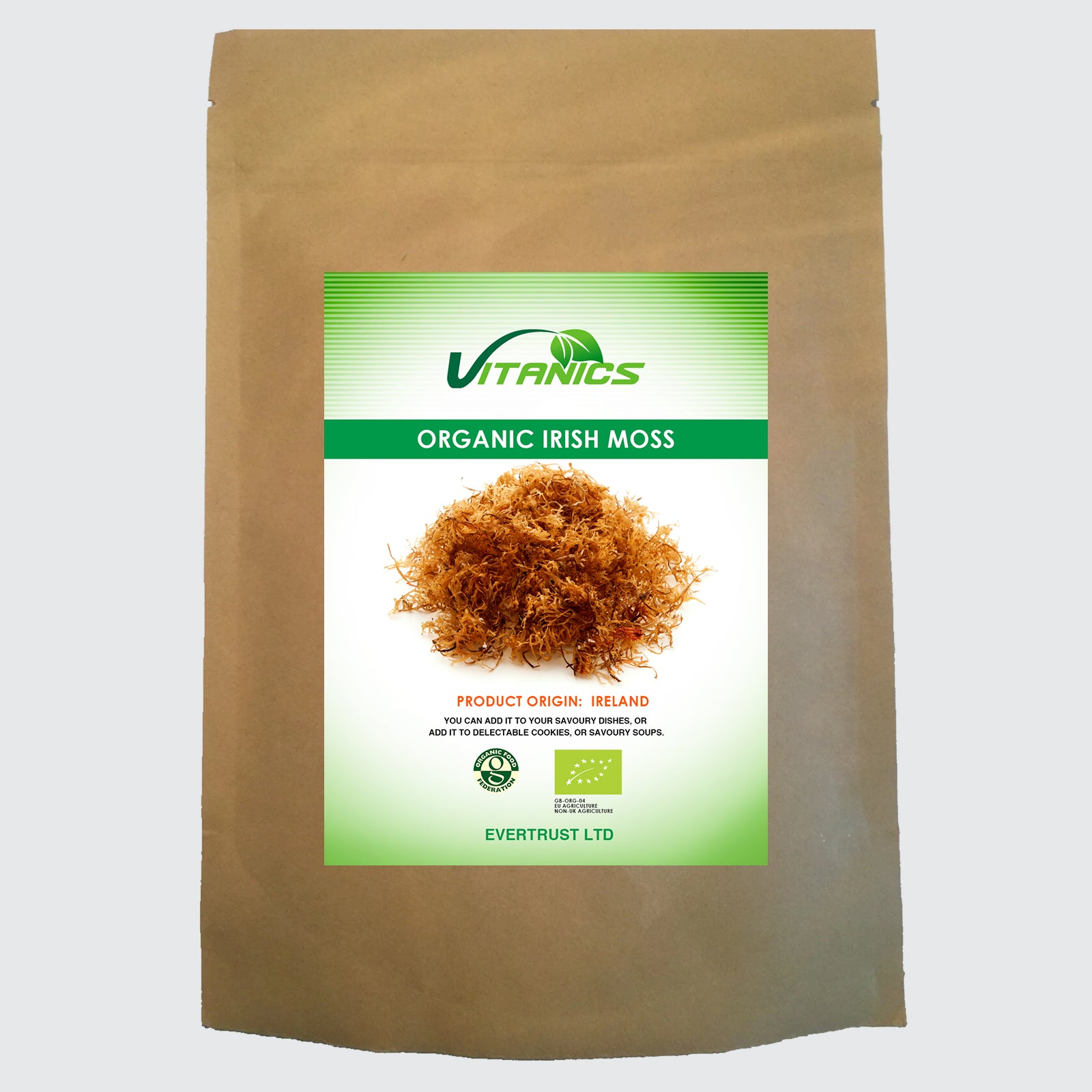 Organic Irish Moss - 100% Certified