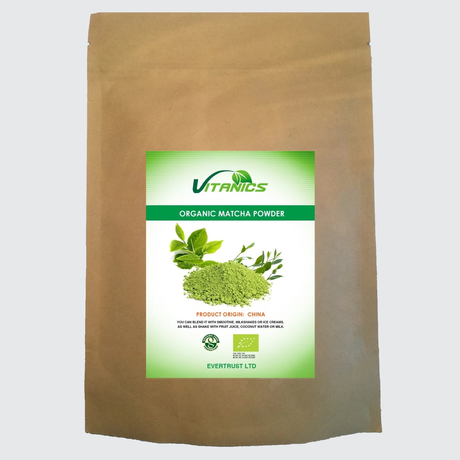 Organic Matcha Powder (Ceremonial) - 100% Certified