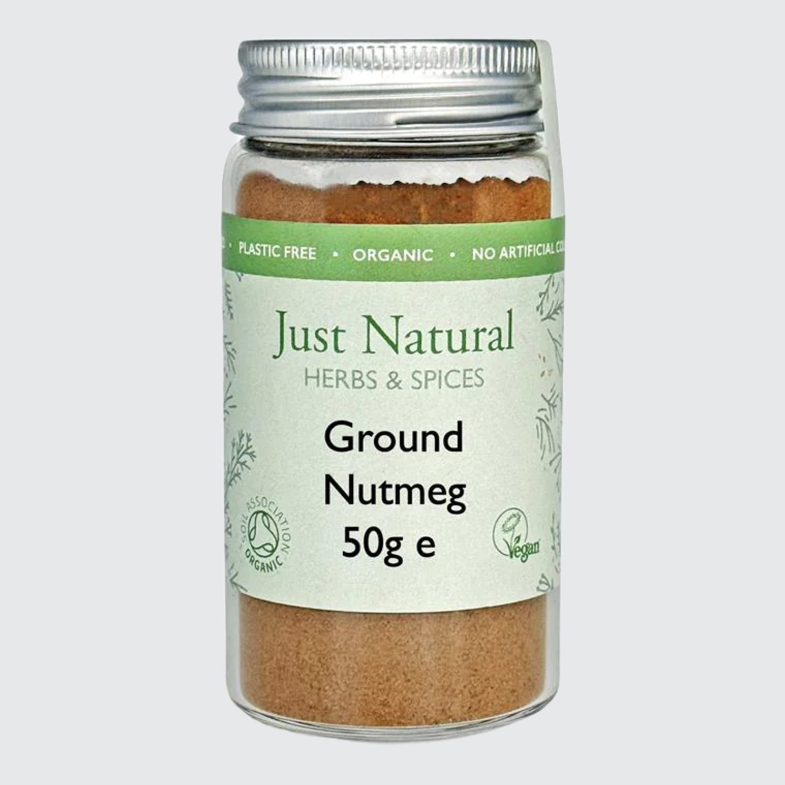 Organic Nutmeg Ground (Glass Jar)