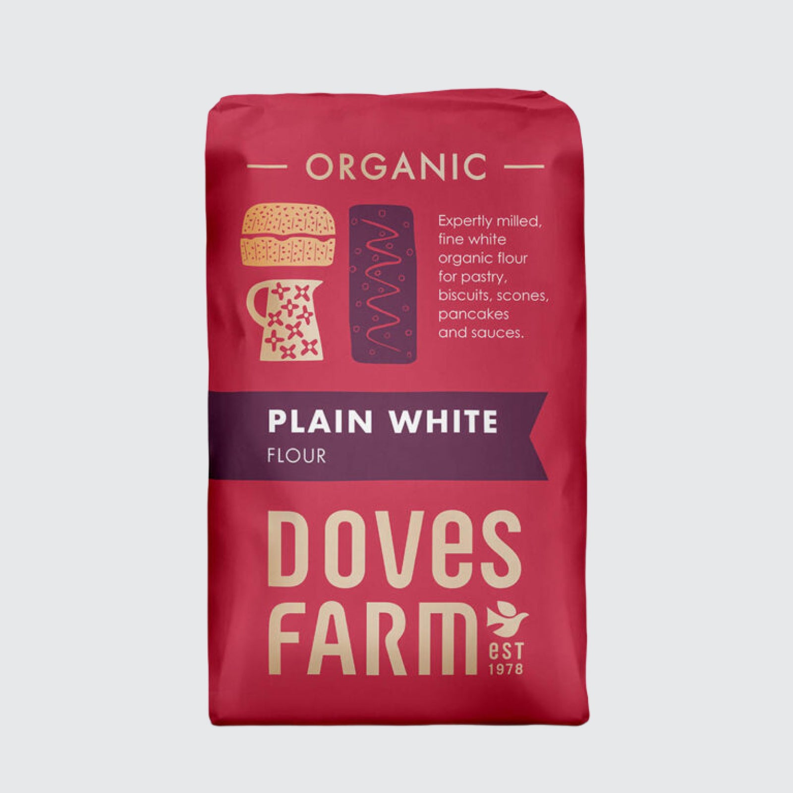 Organic Plain White Flour