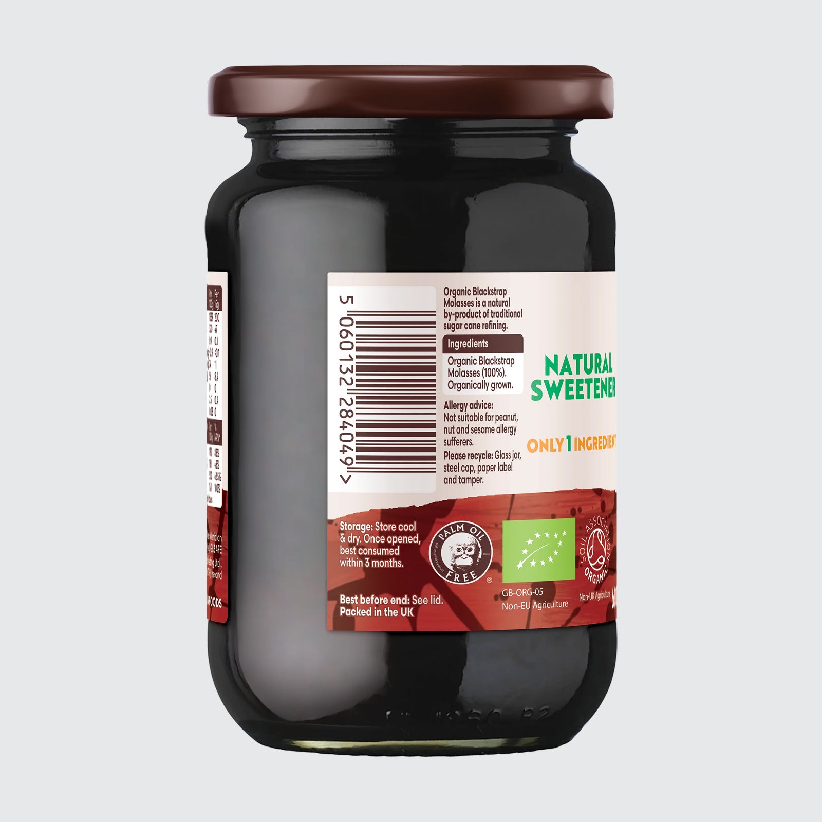 Organic Pure Blackstrap Molasses