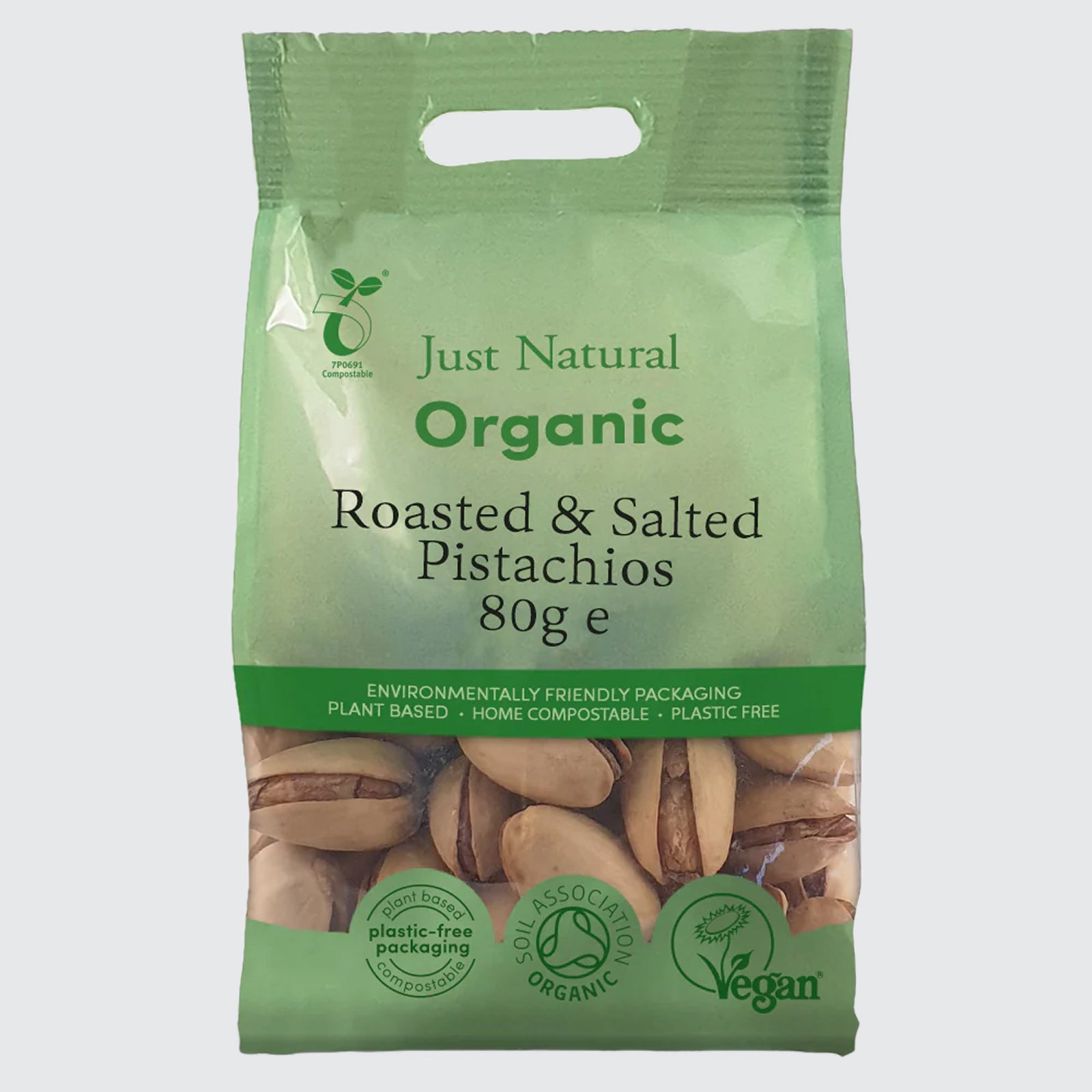 Organic Roasted & Salted Pistachios in Shell