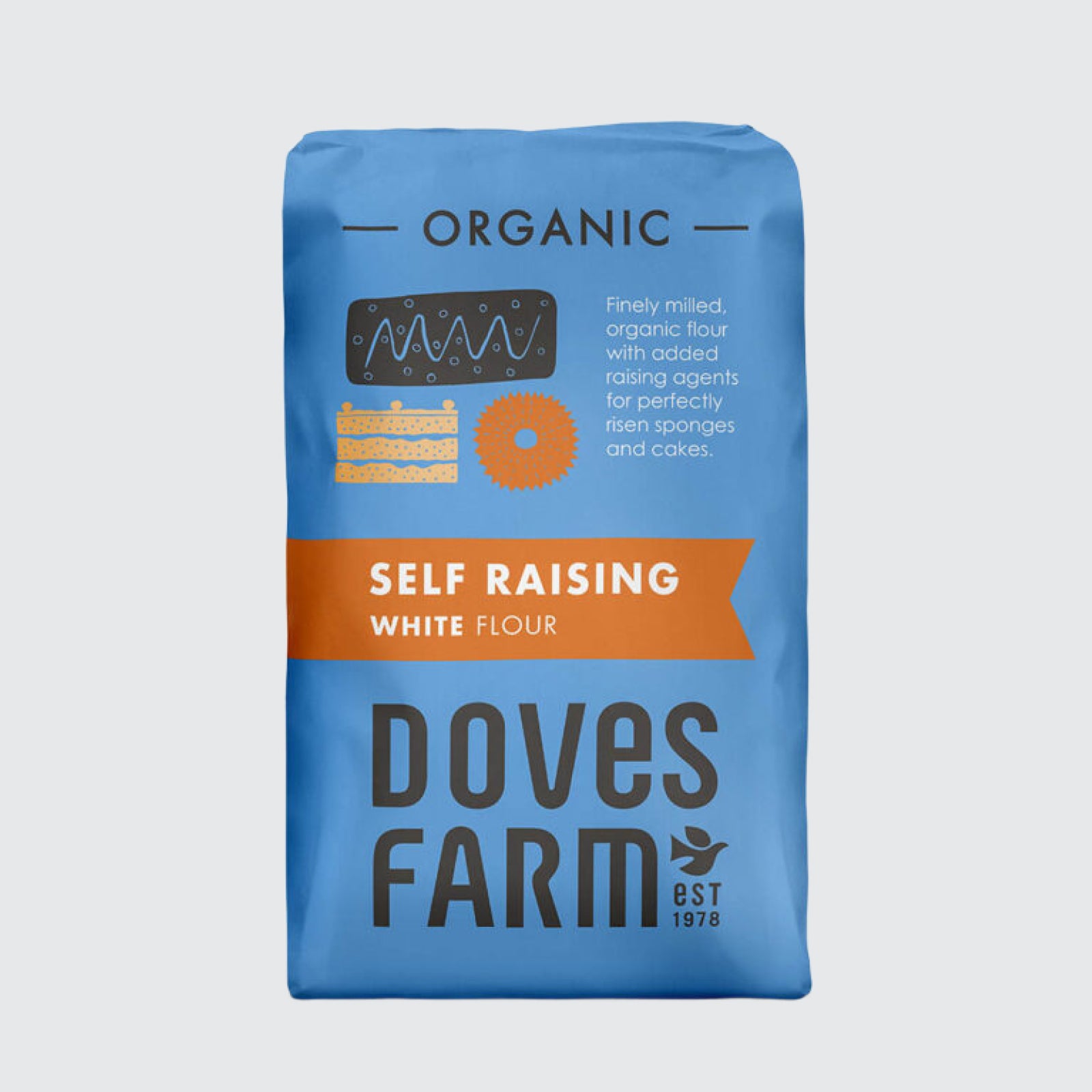 Organic Self Raising White Flour