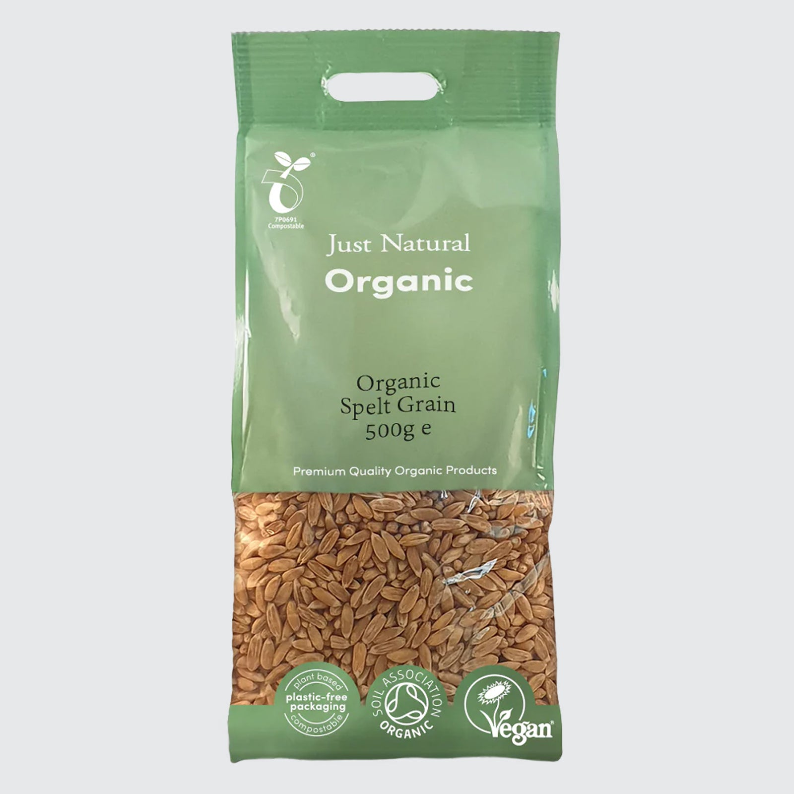 Organic Spelt Grain