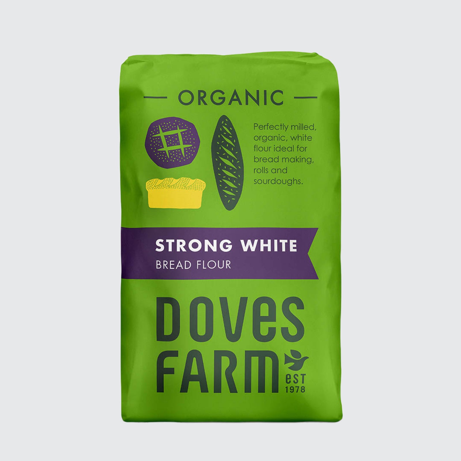 Organic Strong White Bread Flour
