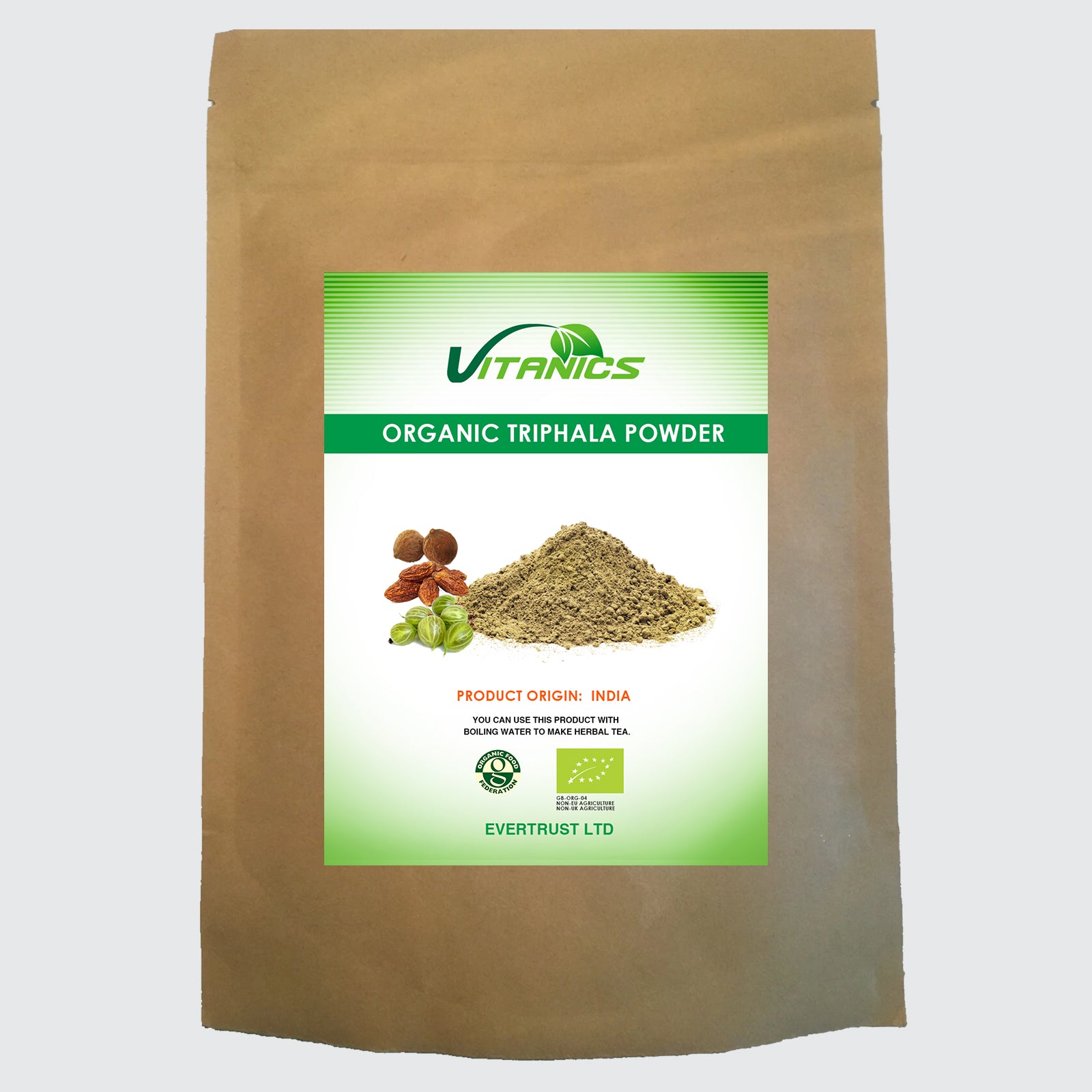Organic Triphala Powder - 100% Certified