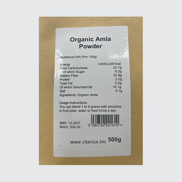 Organic Amla Powder