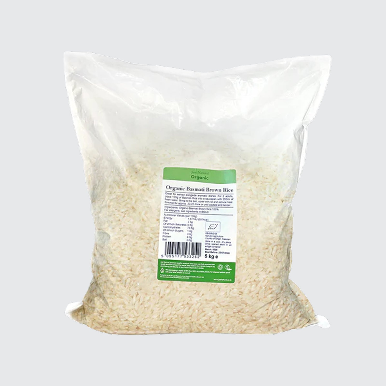 Organic Basmati Brown Rice