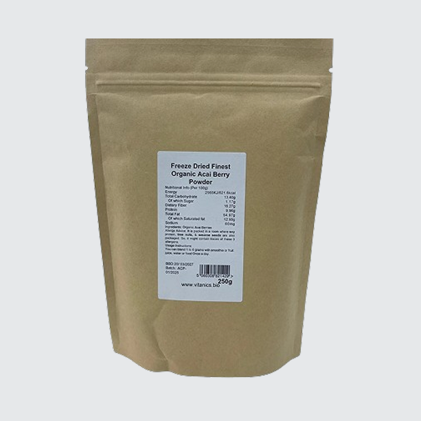 Organic Freeze-Dried Acai Powder
