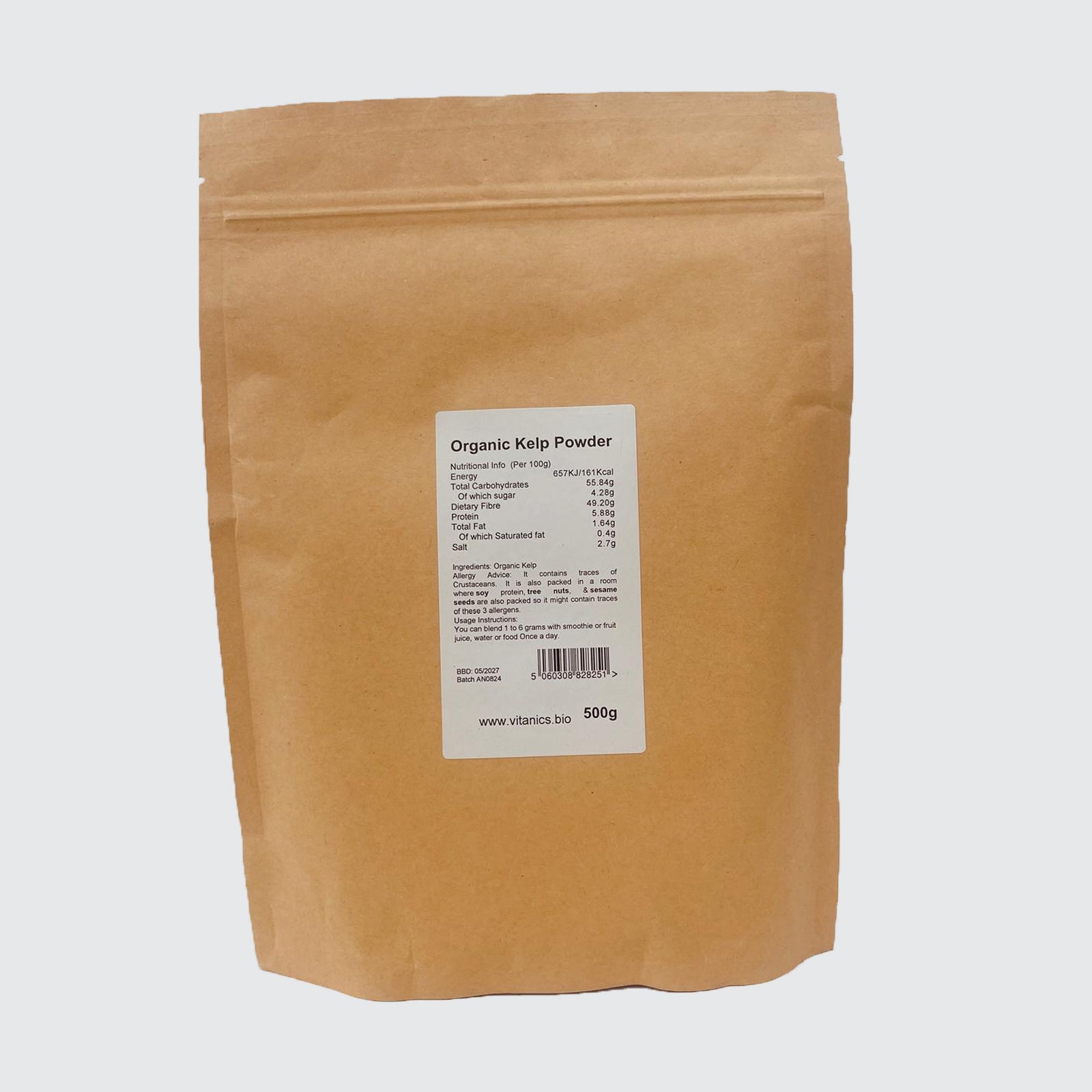 Organic Kelp Powder - 100% Certified