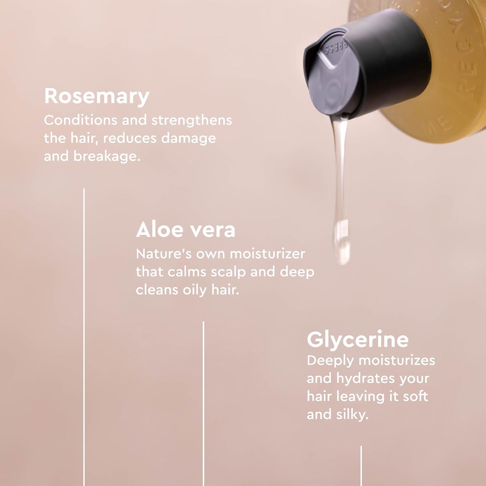 Organic Rosemary Shampoo for Fine/Thinning Hair