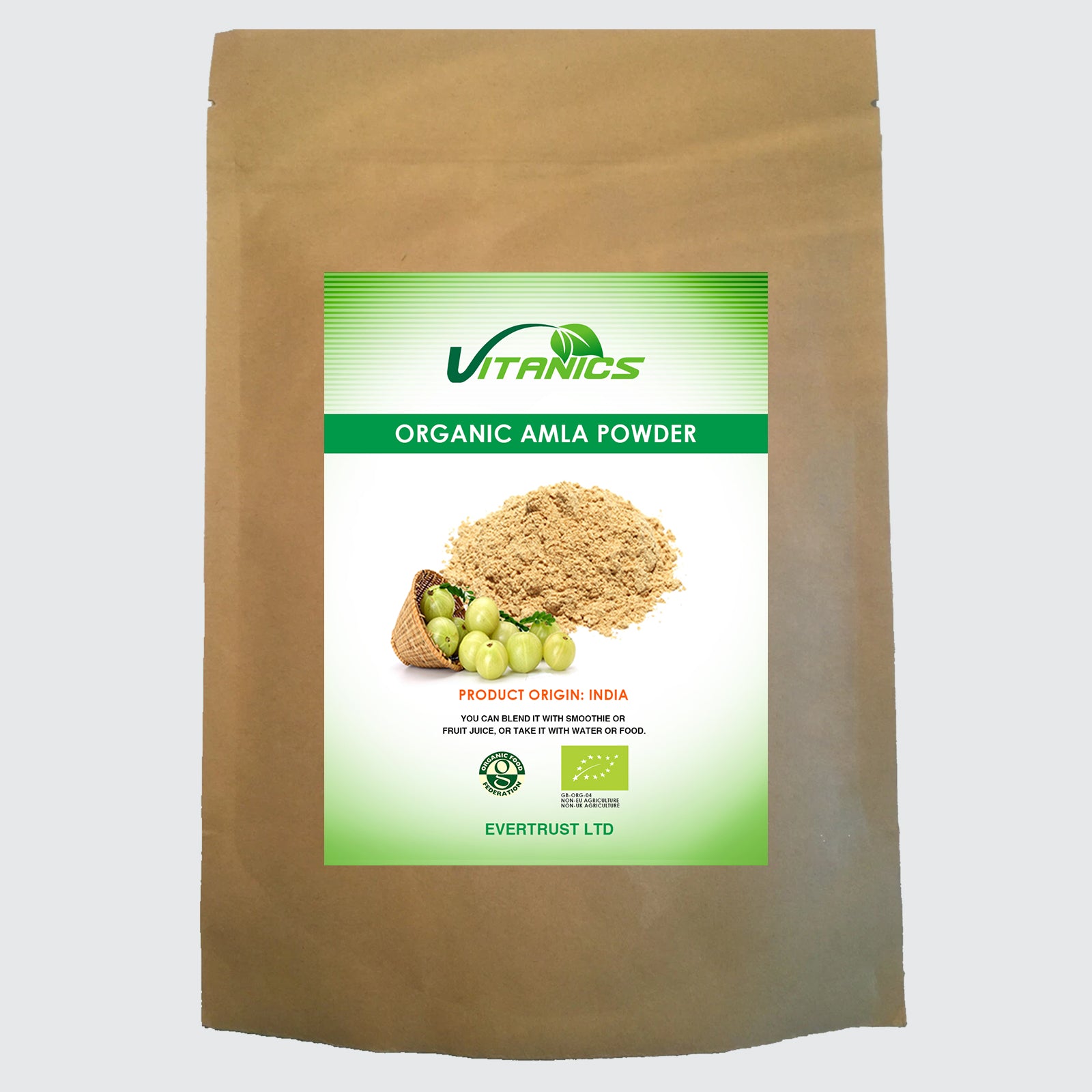 Organic Amla Powder - 100% Certified