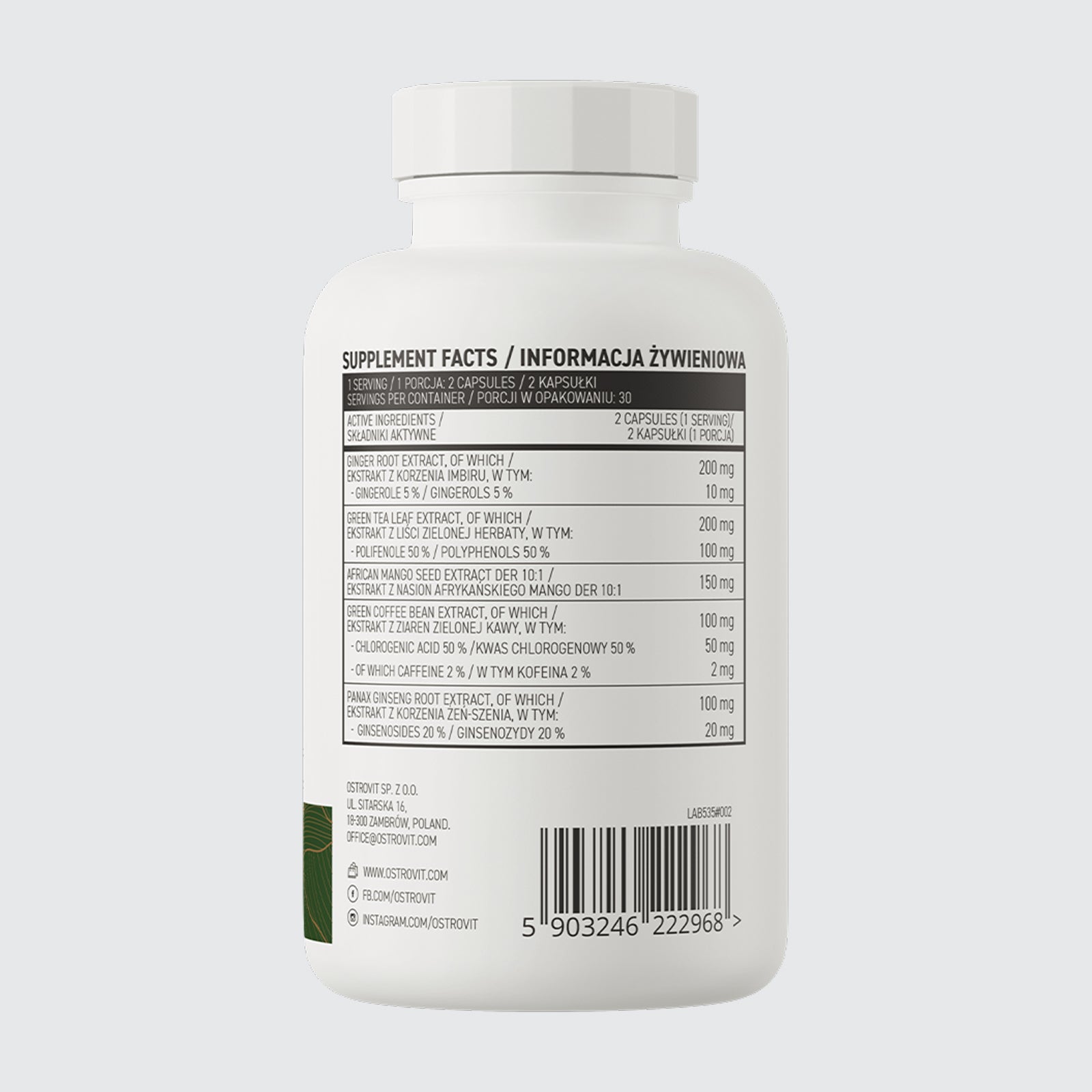 OstroVit Fat Burner