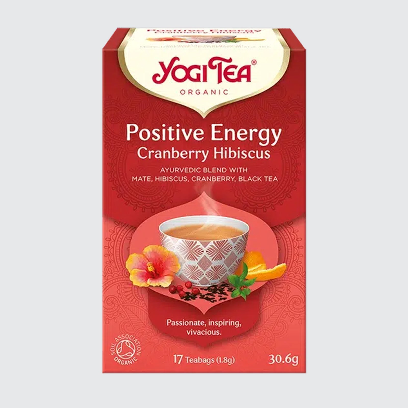 Positive Energy Cranberry Hibiscus Teabags