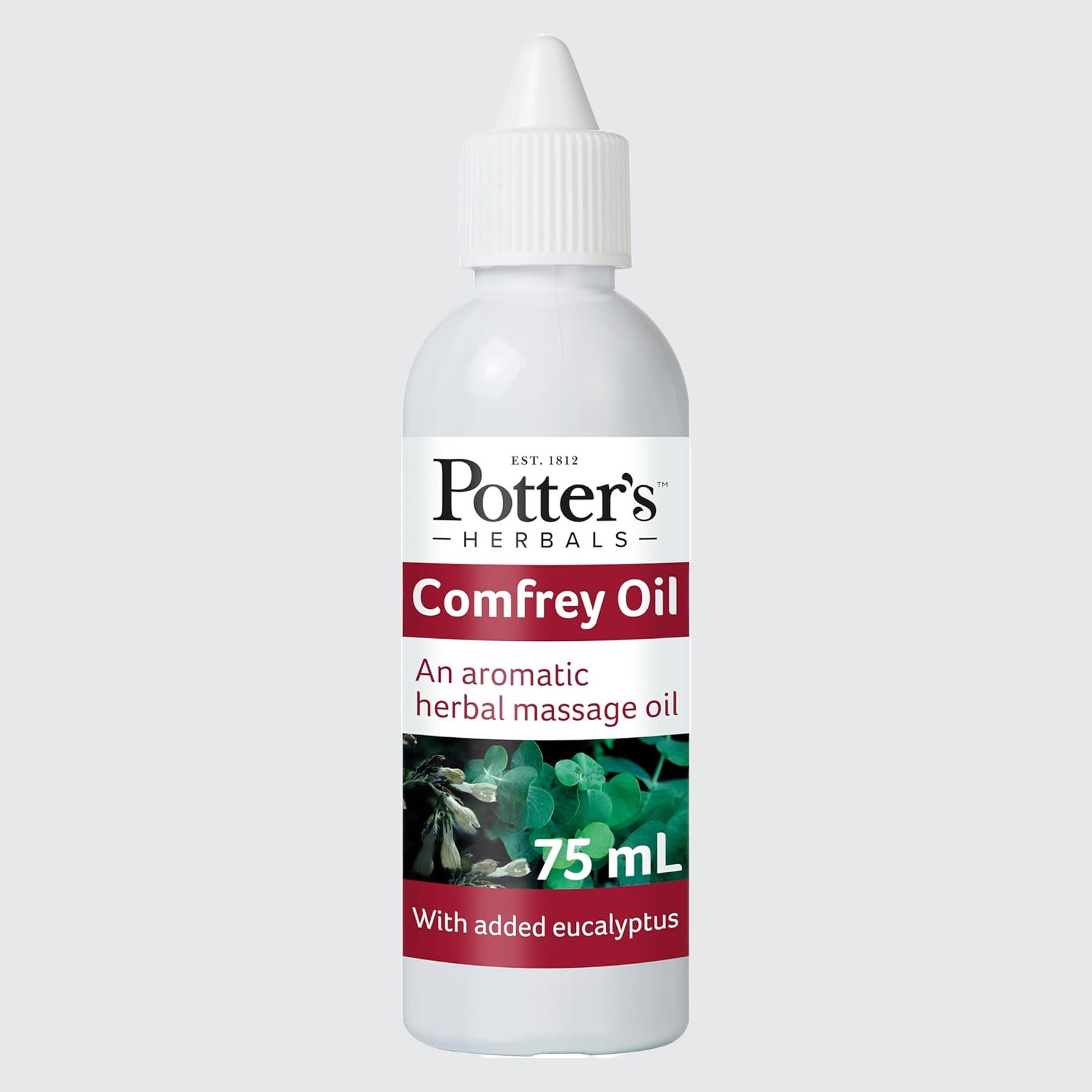 Potters Comfrey Oil with Eucalyptus