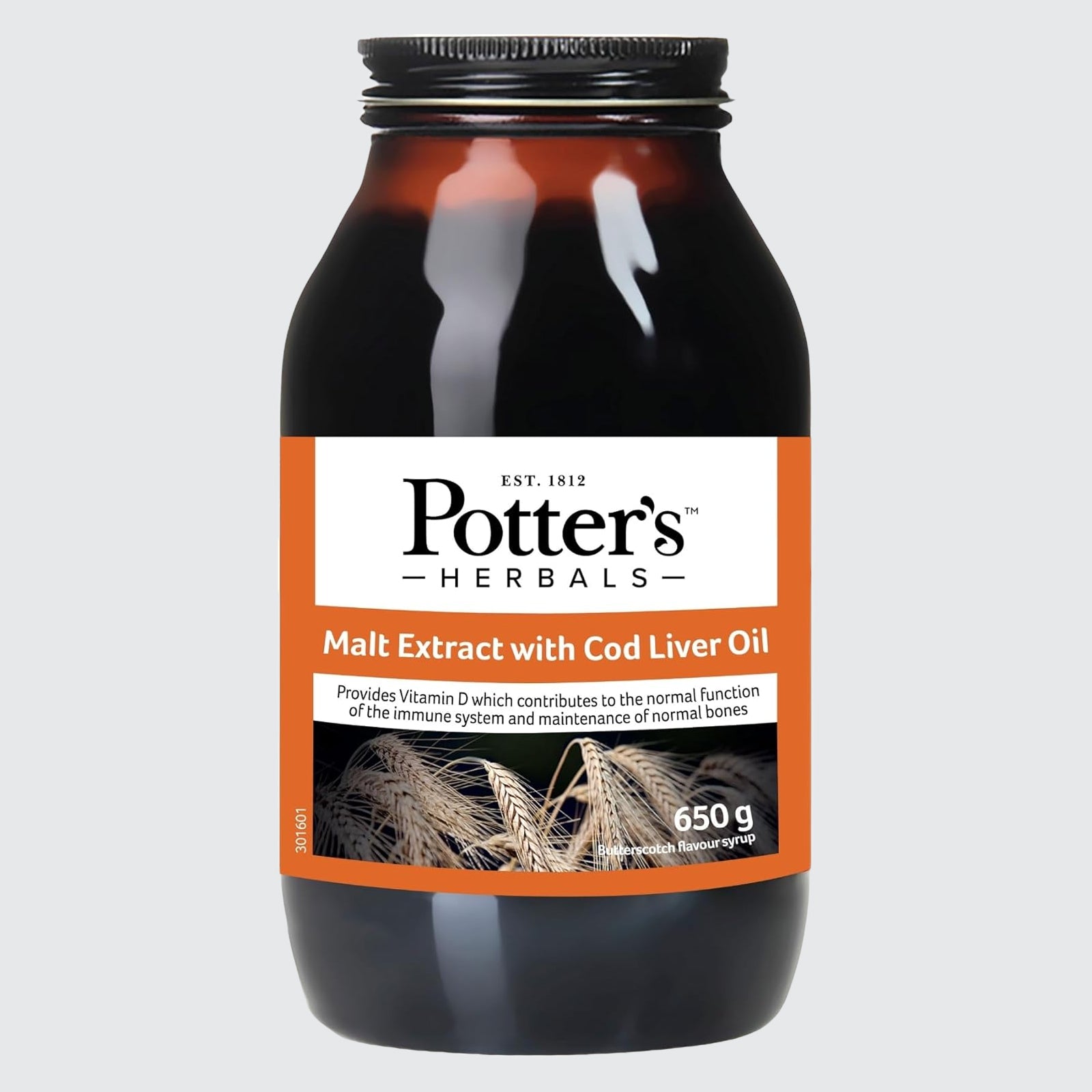 Potters Malt Extract and Cod Liver Oil