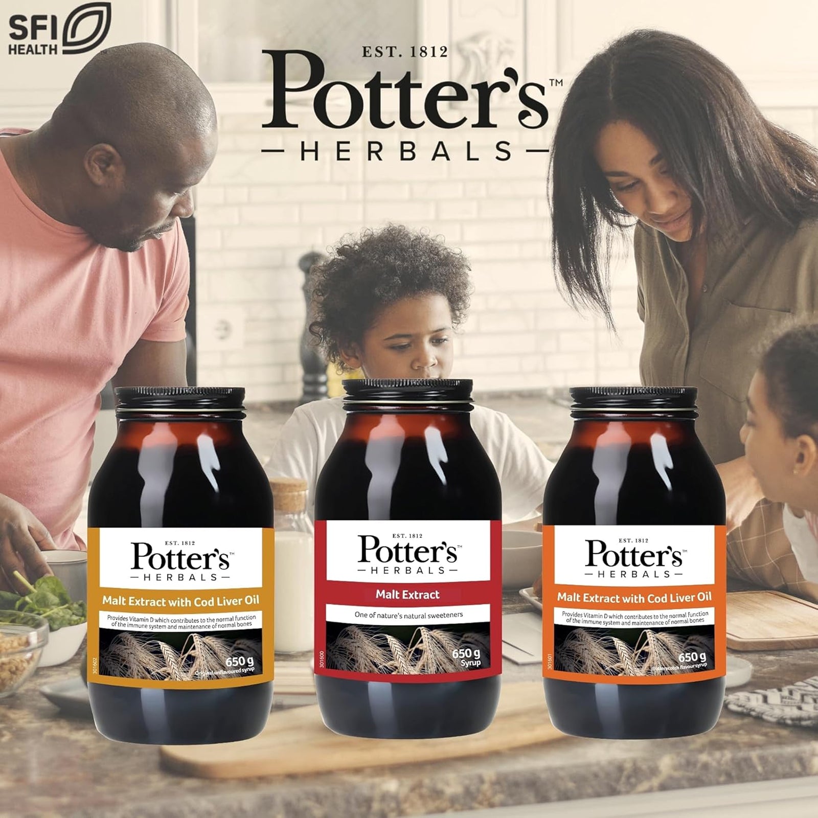Potters Malt Extract and Cod Liver Oil
