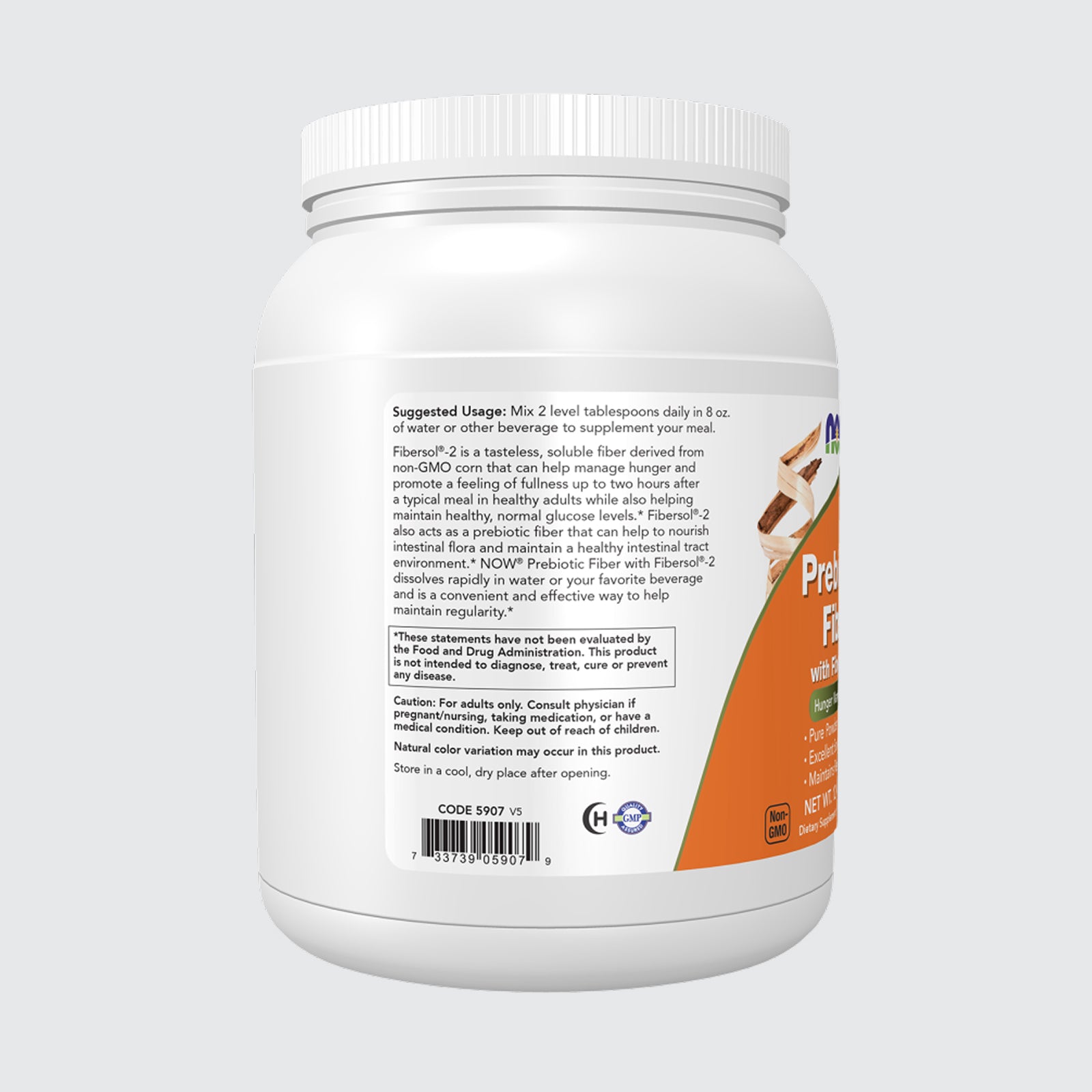 Prebiotic Fiber with Fibersol-2 Powder