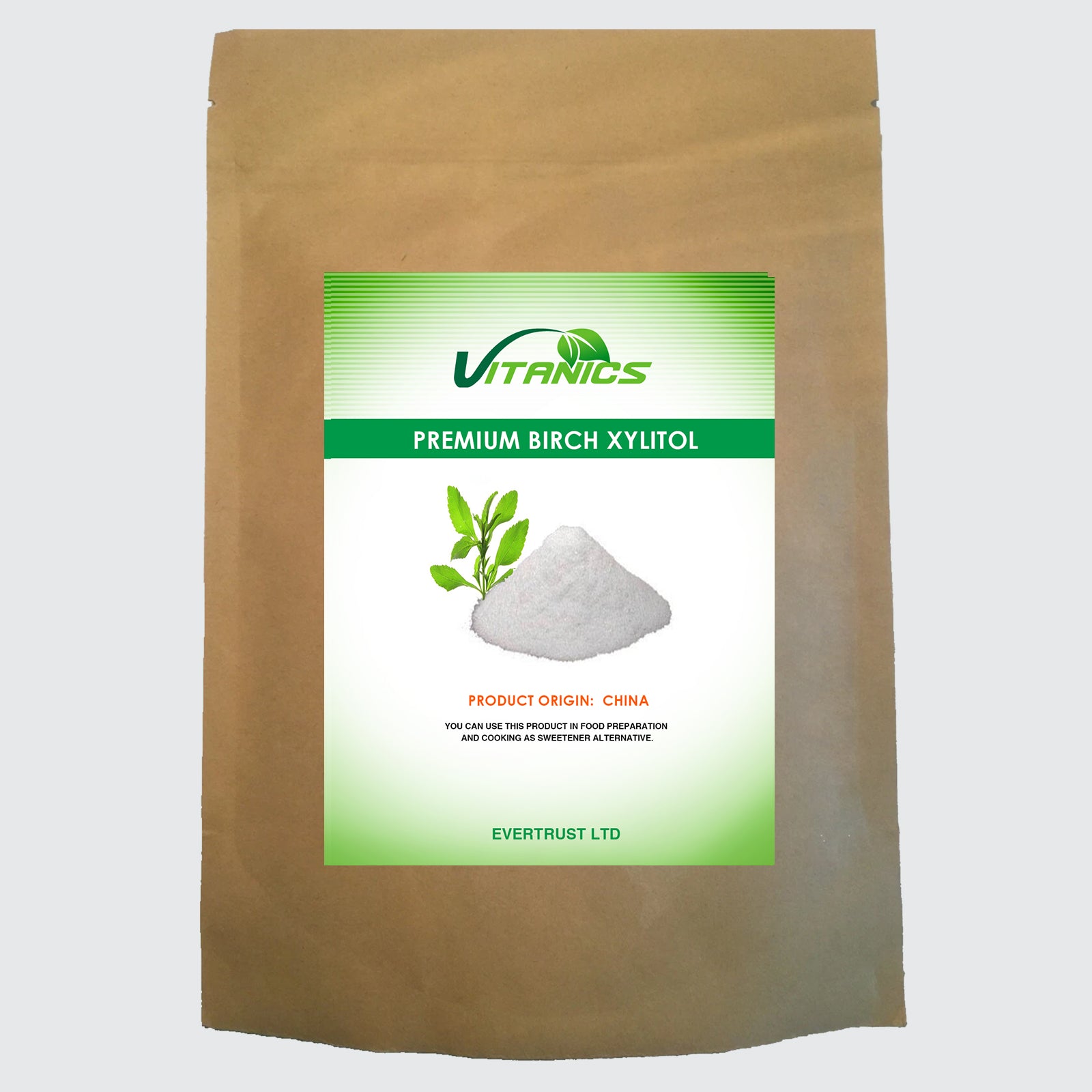 Premium Birch Xylitol - 100% Certified
