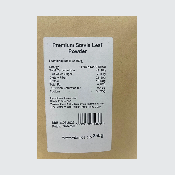 Premium Stevia Leaf Powder