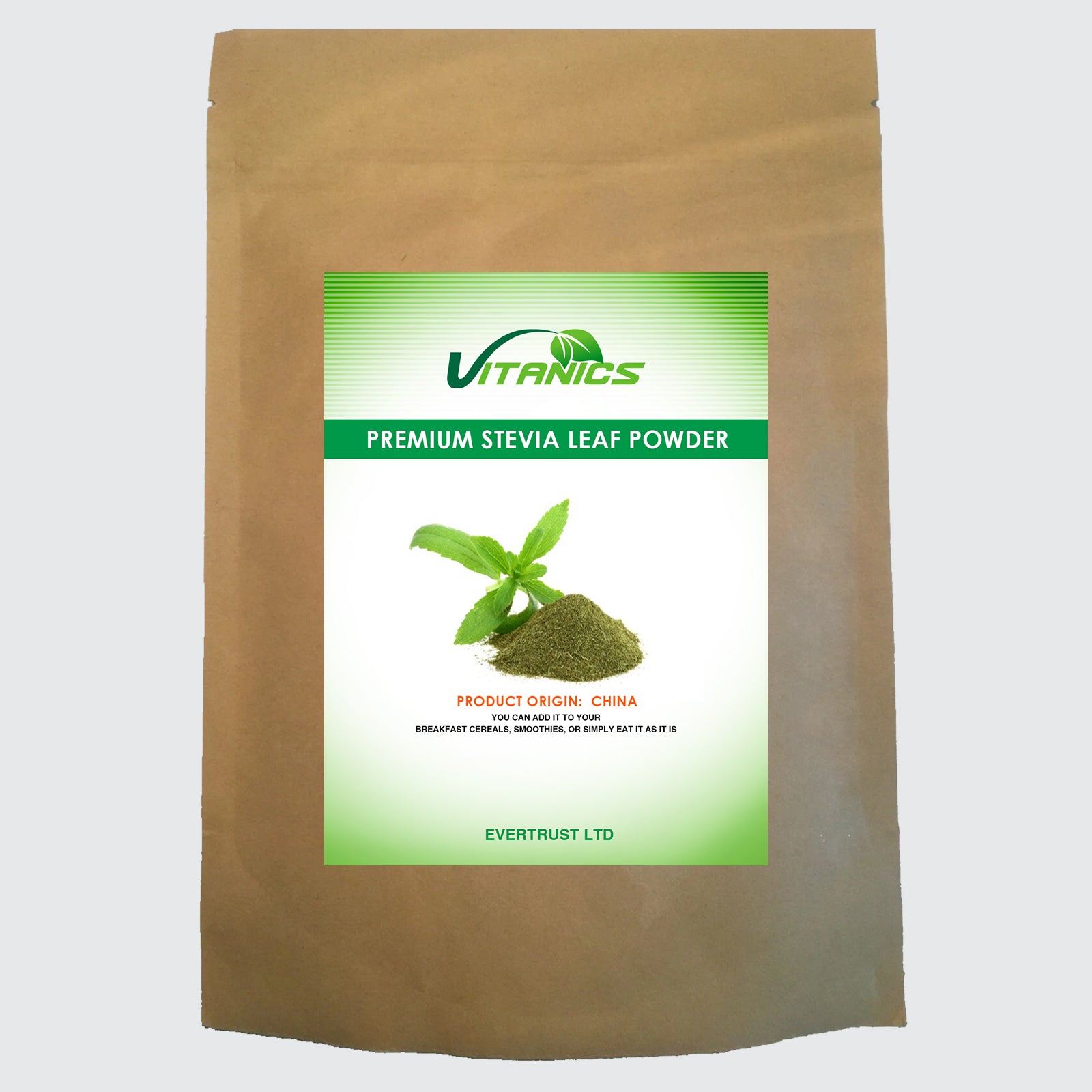 Premium Stevia Leaf Powder - 100% Certified