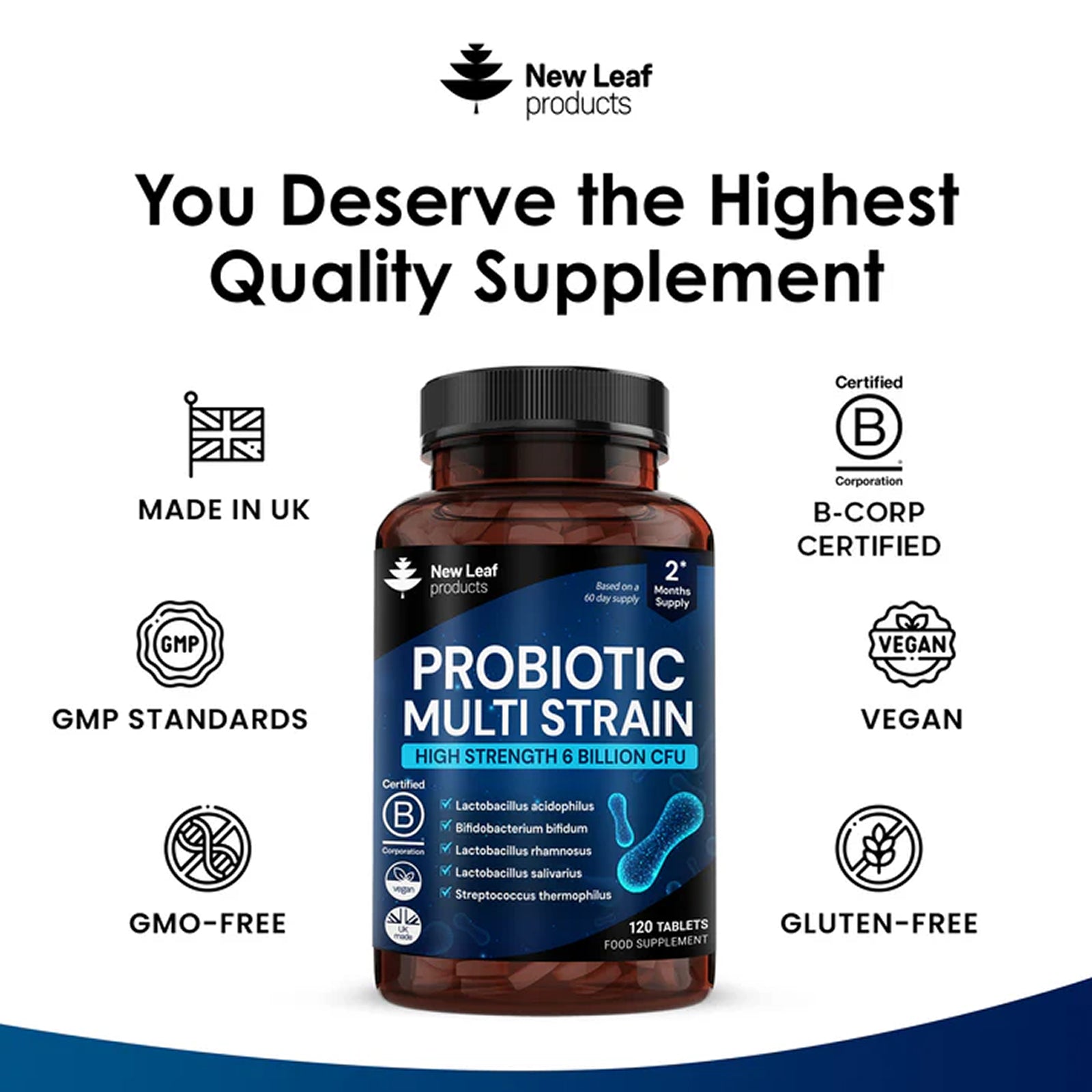 Probiotic Multi-Strain Digestive & Gut Health