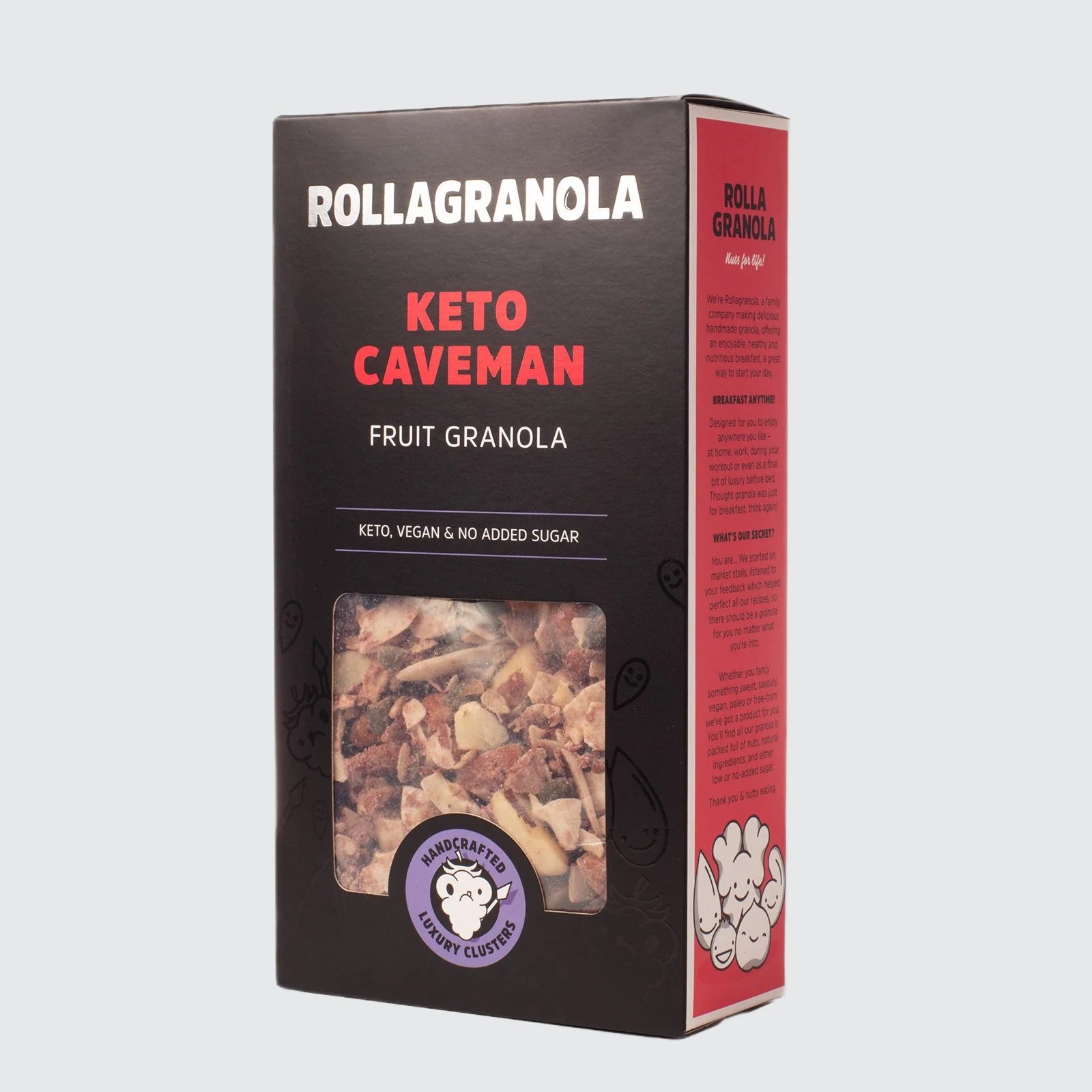 Rollagranola Keto Caveman Granola