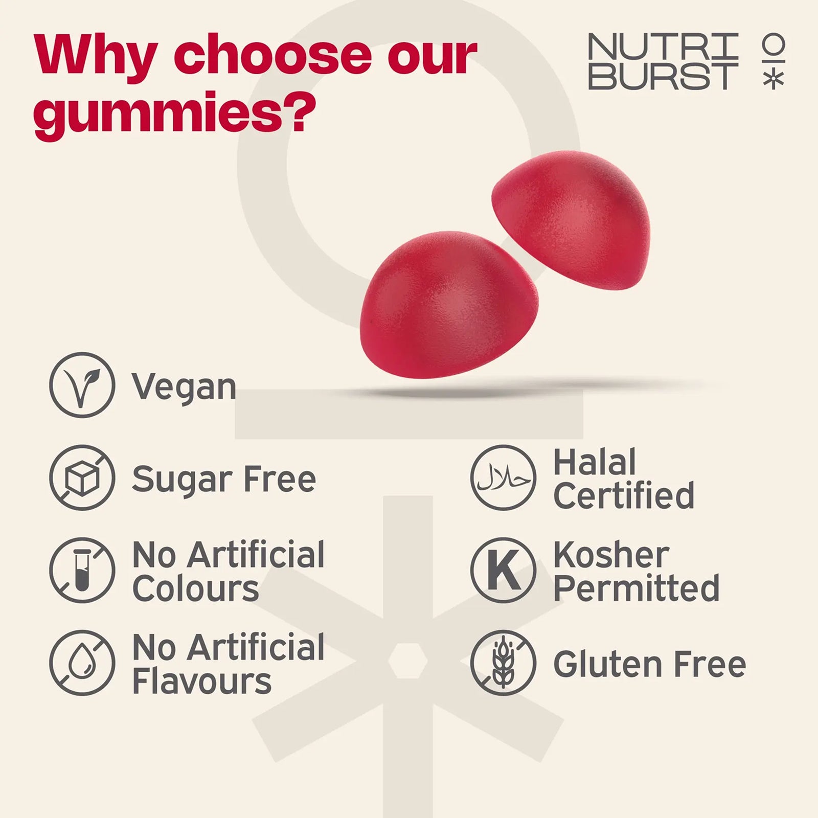 Sugar-Free Hair Skin & Nails 204g