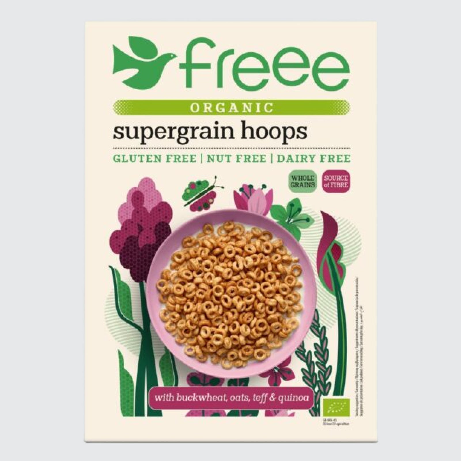 Supergrain Hoops Buckwheat Oats Teff & Quinoa