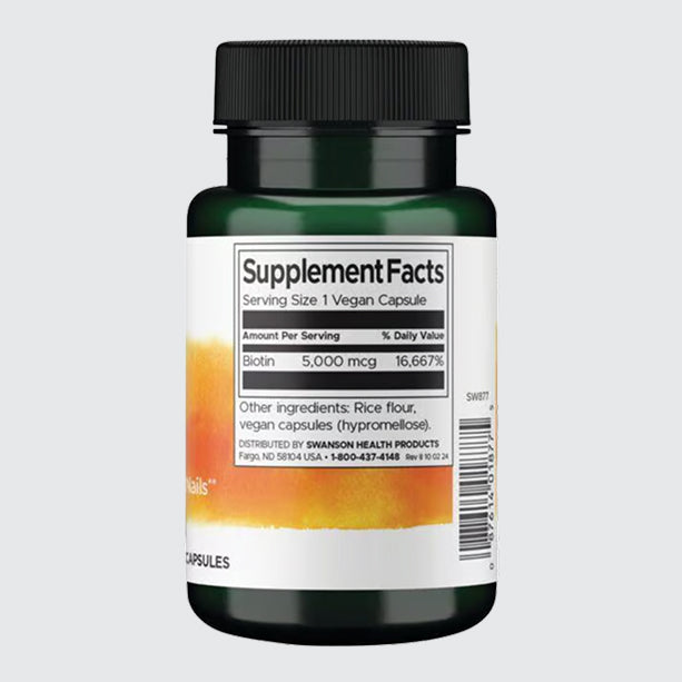 Biotin - 5000mcg