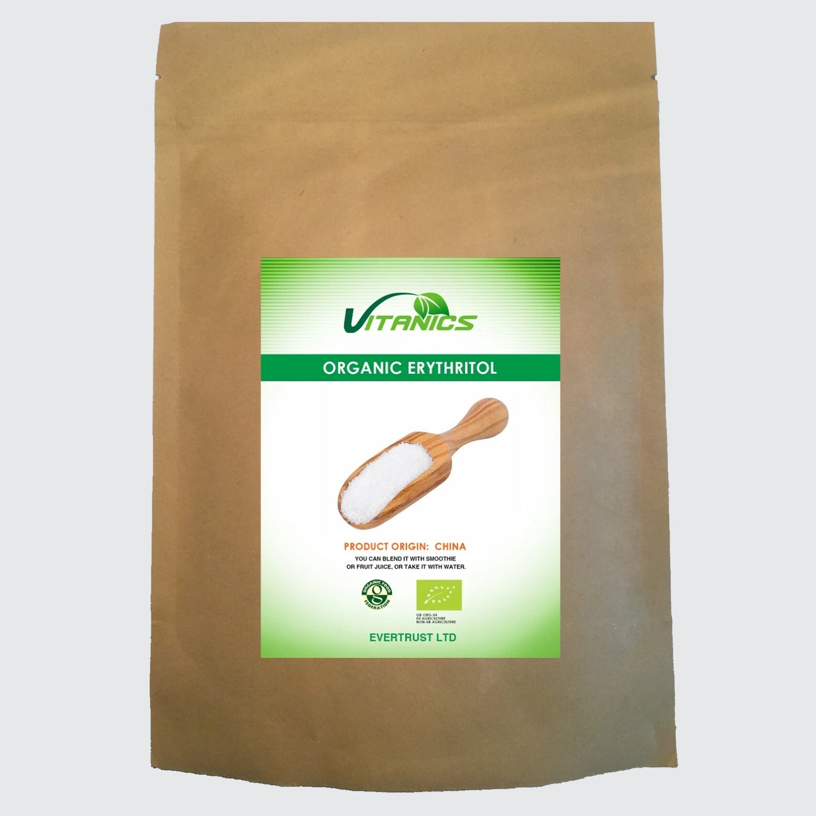Organic Erythritol Crystal - 100% Certified