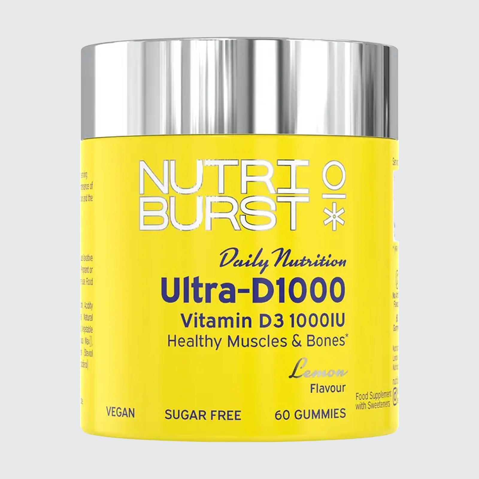 Vitamin D3 1000IU Vegan Sugar Free