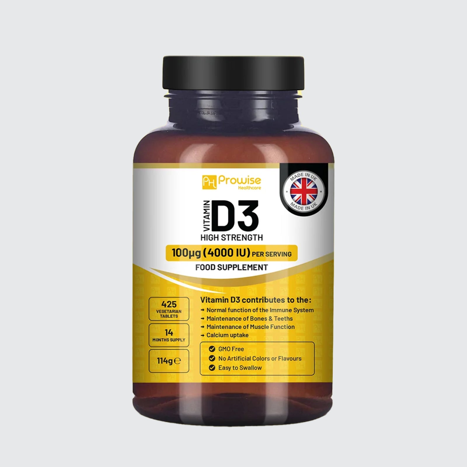 Vitamin D3 4000IU High Strength