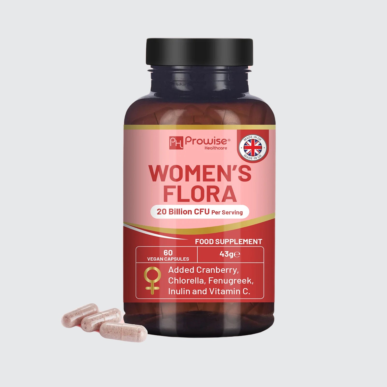 Women’s Flora - 20 billion CFU - Gut and Hormones