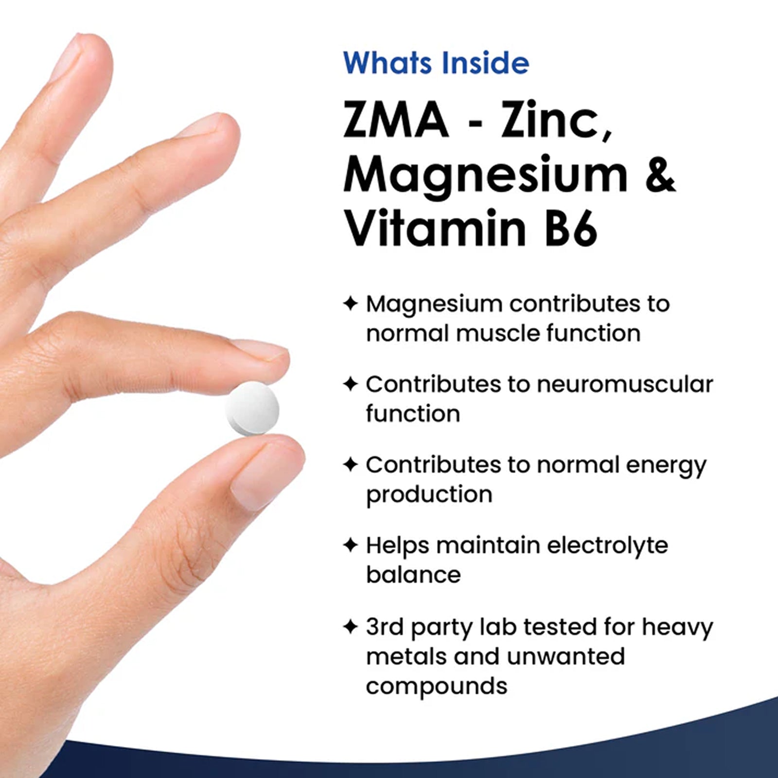 Zinc Magnesium B6 Testosterone & Sleep Support