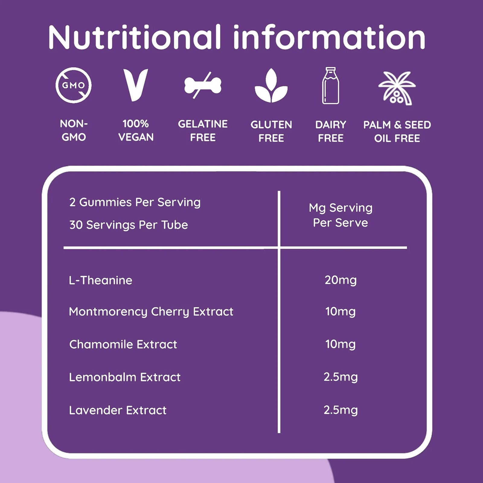 Relaxation Bedtime vegan