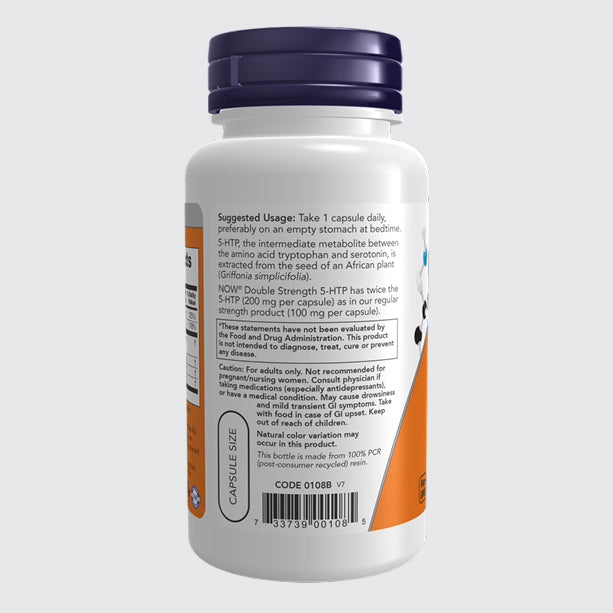 5-HTP, Double Strength 200 mg