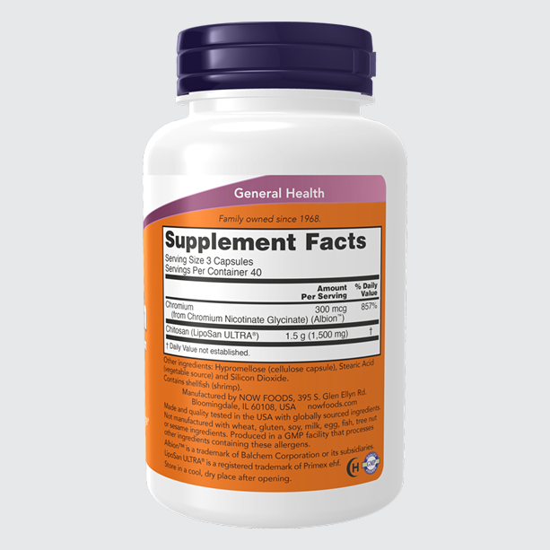 Chitosan 500 mg plus Chromium